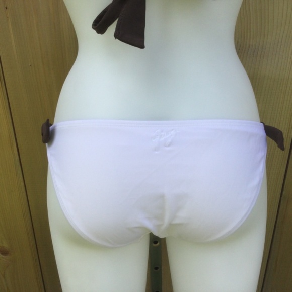 Garage cream white tropical bikini size M/L - Picture 5 of 7
